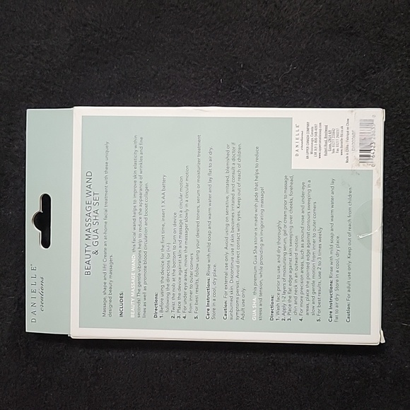 Danielle Creations Beauty Massage Wand & Gua Sha Set - Picture 2 of 2